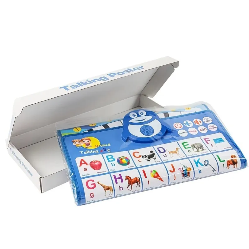 Alphabet ABC, 123 & Music Wall Poster বাচ্চাদের জন্য সেরা উপহার