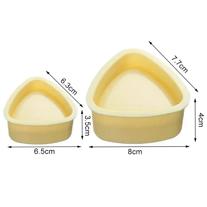 Triangles Sushi Mold Onion Rice Ball Food Press Japanese Bento Kitchen Gadget Set Onigiri Maker Frame Kit Tools Gadgets Dining