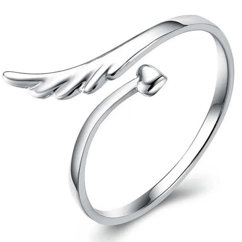 কোডঃ FR02; Silver Plated Finger Ring