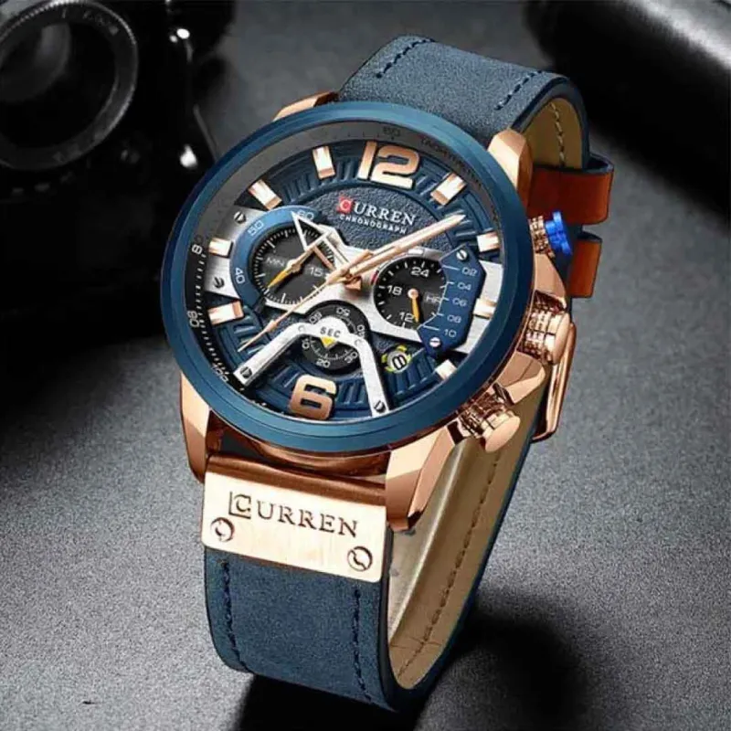 কোডঃ CR53a; Curren Premium Quality Watch