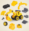 DIY Construction Truck Toy Set for Kids - Image 2